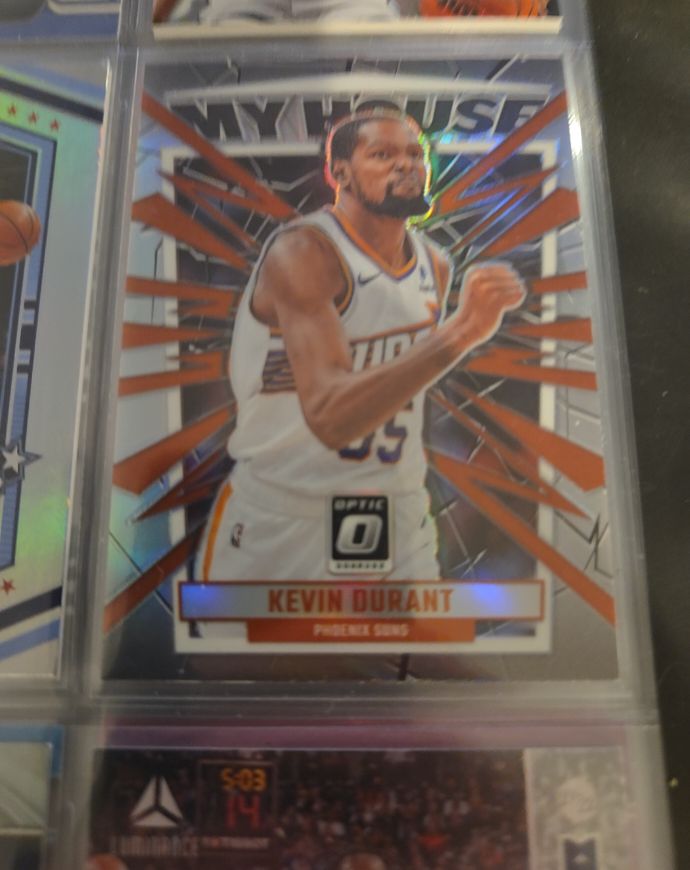 2023-24 Panini Donruss Optic #10 Kevin Durant My House Phoenix Suns — front
