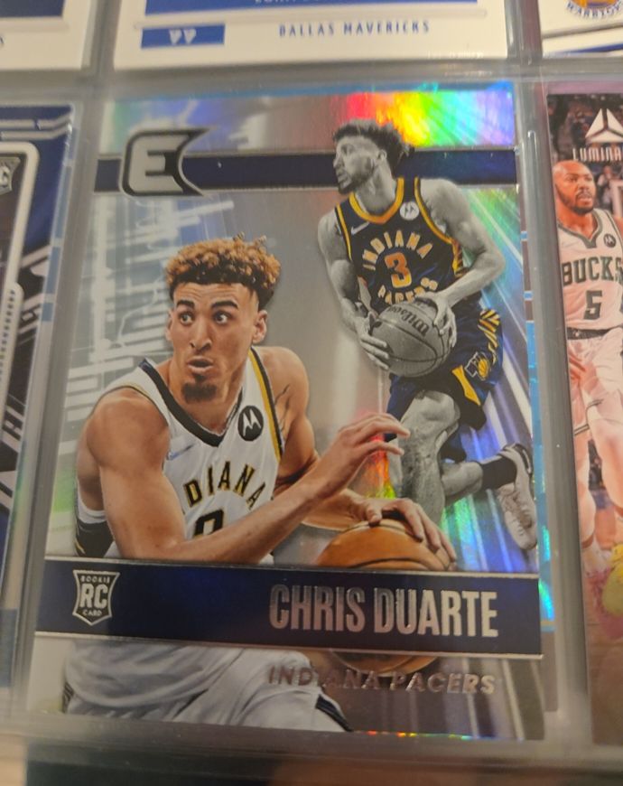 2021-22 Panini Chronicles Essentials #321 Chris Duarte RC — front