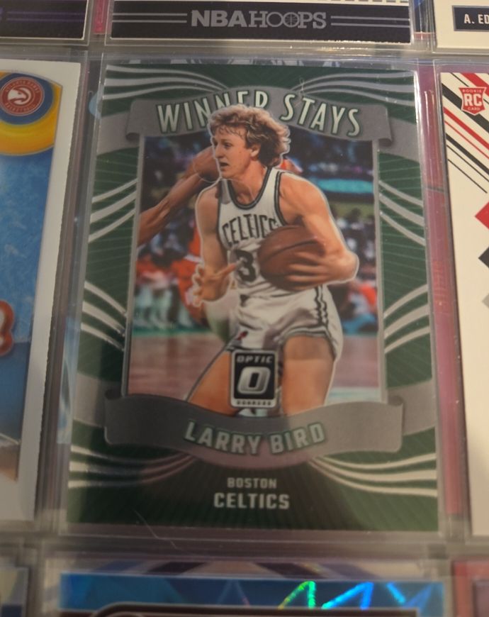 2023-24 Panini Donruss Optic #3 Larry Bird Winner Stays — front