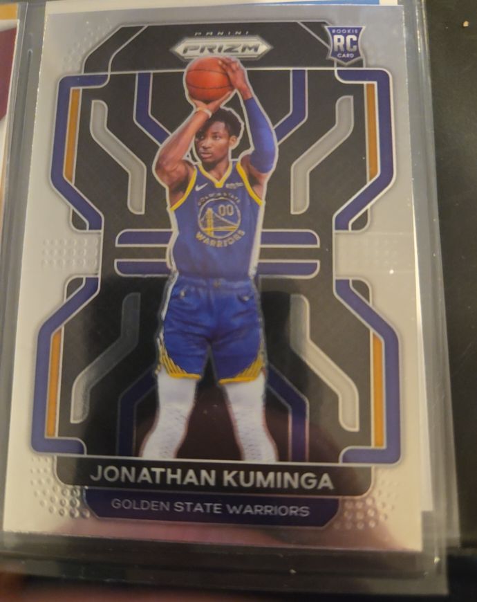 2021-22 Panini Prizm #307 Jonathan Kuminga — front