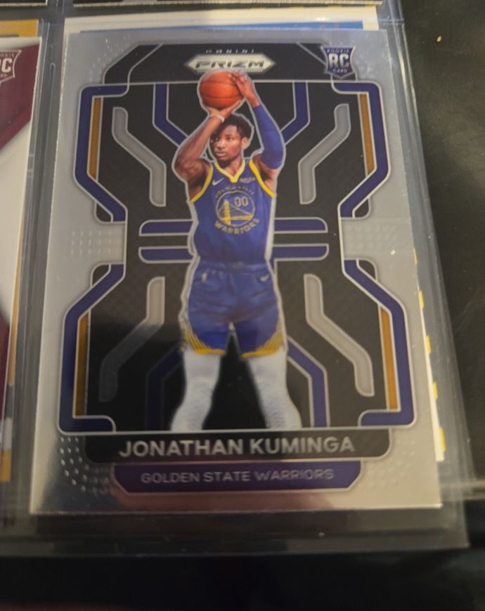 2021-22 Panini Prizm #307 Jonathan Kuminga — front