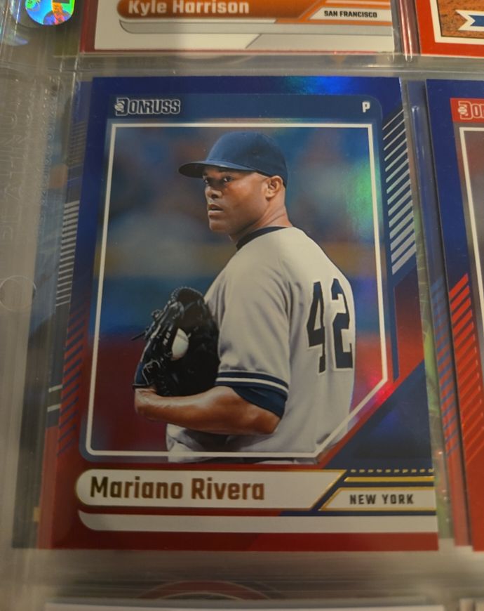 2024 Donruss Red & Blue #81 Mariano Rivera — front