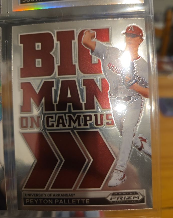 2022 Panini Prizm Draft Picks Big Man on Campus #BMC-PP Peyton Pallette — front