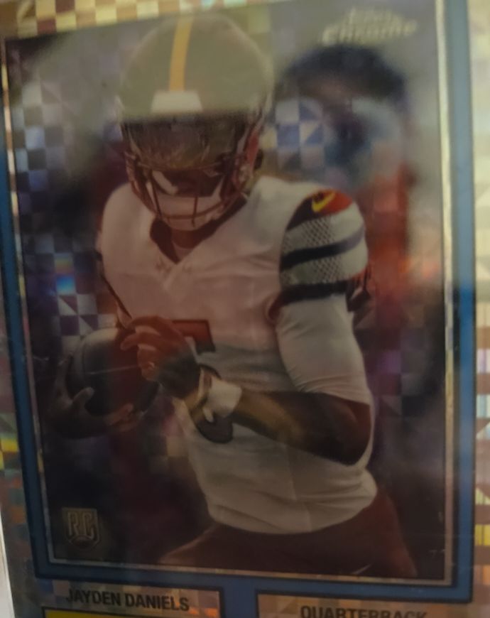 2024 Topps Chrome #74TF-2 Jayden Daniels — front