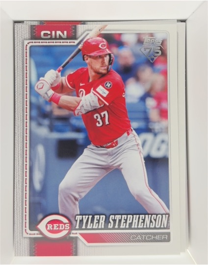 2026 Topps #174 Tyler Stephenson Cincinnati Reds — front