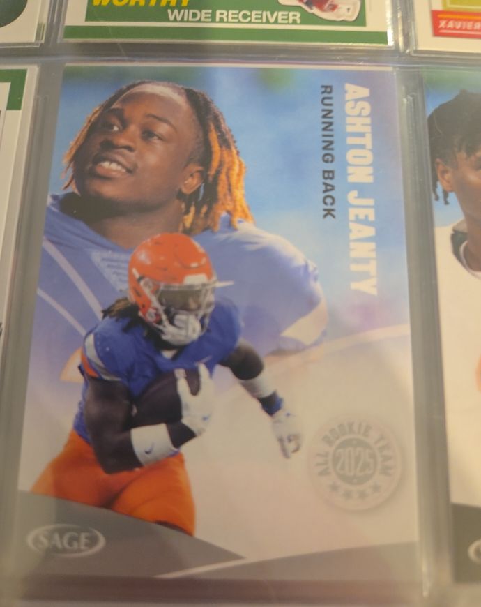 2025 Sage High Series All Rookie Team #162 Ashton Jeanty — front