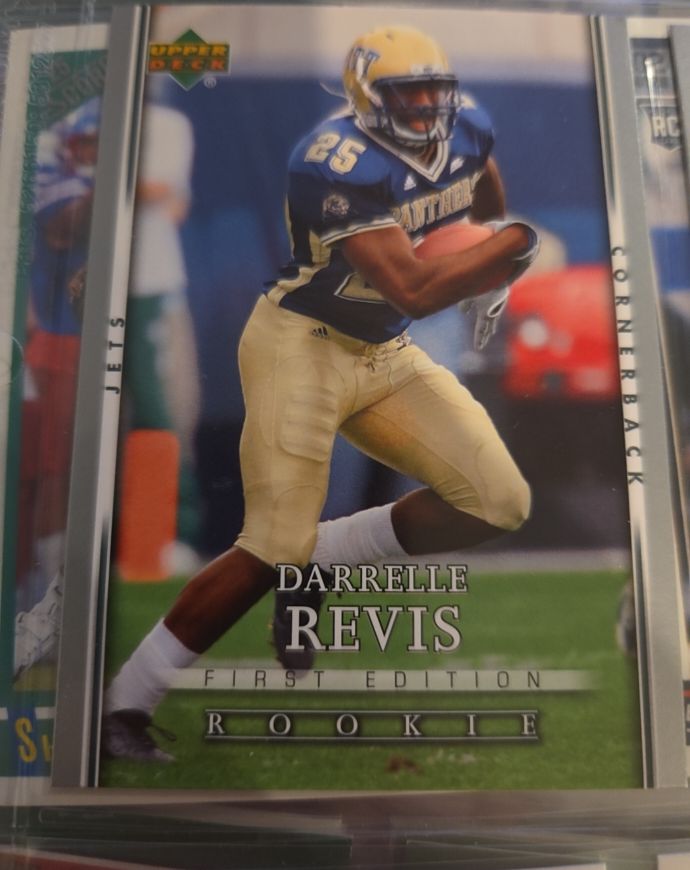 2007 Upper Deck First Edition #133 Darrelle Revis — front