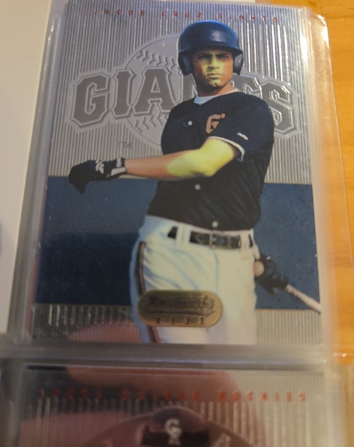 1995 Bowman's Best #85 Jacob Cruz — front