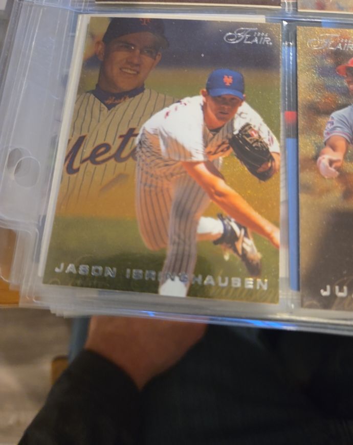 1997 Fleer Flair Jason Isringhausen — front