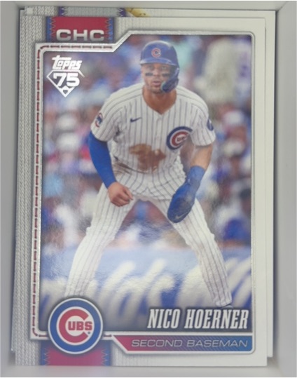 2026 Topps #5 Nico Hoerner — front