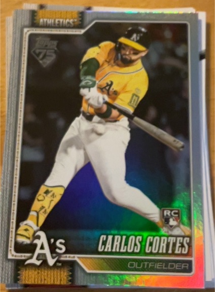 2026 Topps Series 1 #249 Carlos Cortes — front