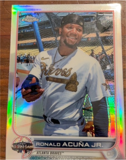 2022 Topps Chrome Update #ASGC-17 Ronald Acuña Jr. — front
