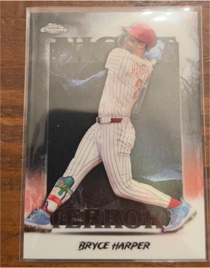 2025 Topps Chrome Update #NT-12 Bryce Harper — front