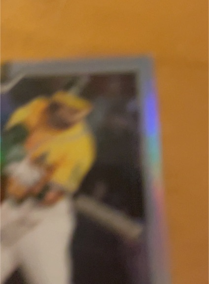 1986 Sportflics #11 Jose Canseco Oakland Athletics Rookie Baseball Card — front