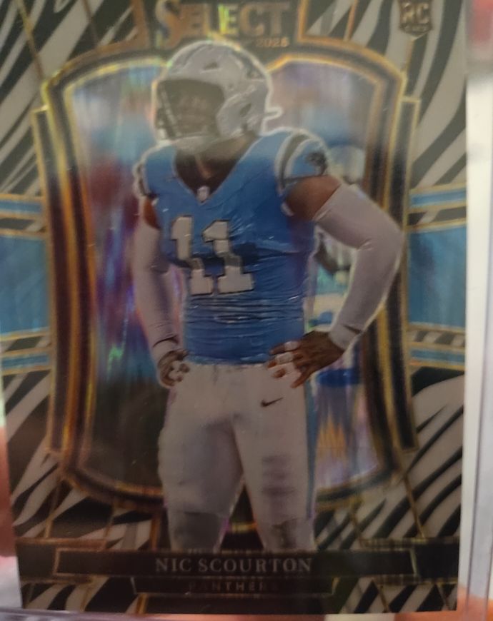 2025 Panini Select #143 Nic Scourton — front