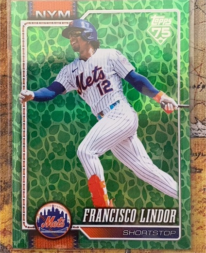 2026 Topps Series 1 #123 Francisco Lindor — front