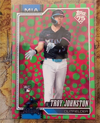 2026 Topps Series 1 #317 Troy Johnston — front