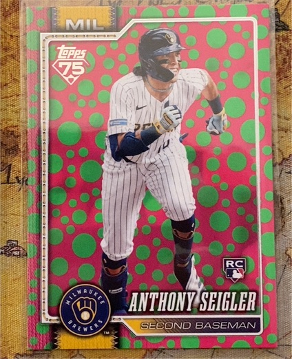 2026 Topps Series 1 #286 Anthony Seigler — front