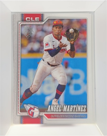 2026 Topps Series 1 #244 Angel Martinez — front