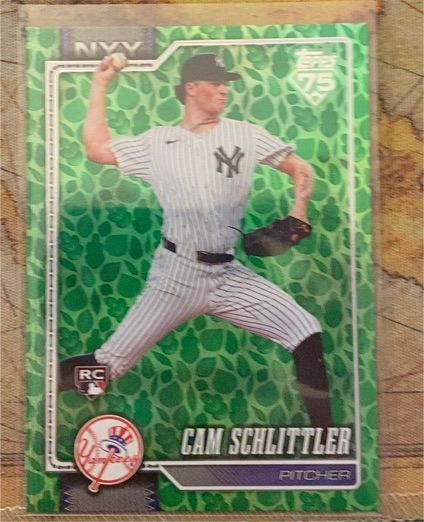 2026 Topps Series 1 #111 Cam Schlittler — front