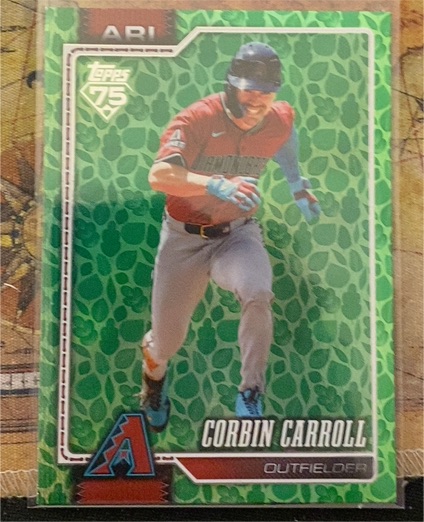 2026 Topps Series 1 #314 Corbin Carroll — front
