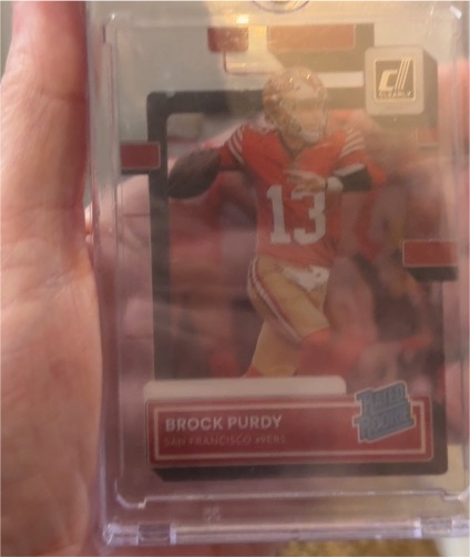 2022 Panini Clearly Donruss #99 Brock Purdy — front