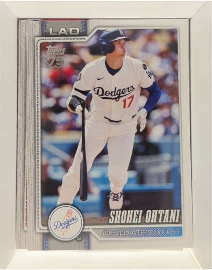 Topps 75 #LAD-17 Shohei Ohtani — front