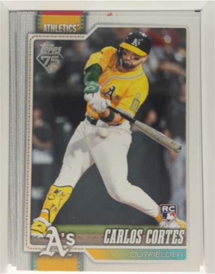 2026 Topps Series 1 #249 Carlos Cortes — front