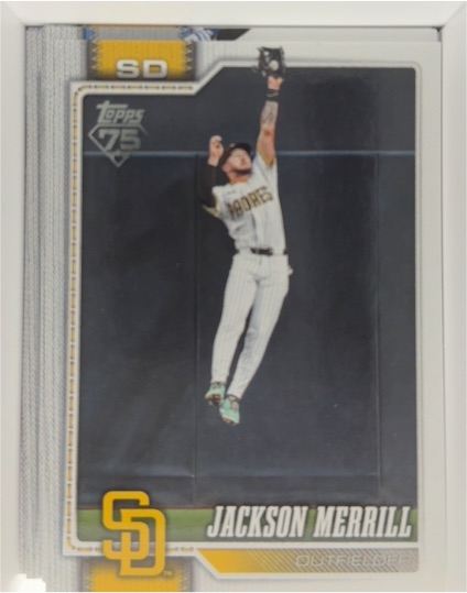 2026 Topps #229 Jackson Merrill — front