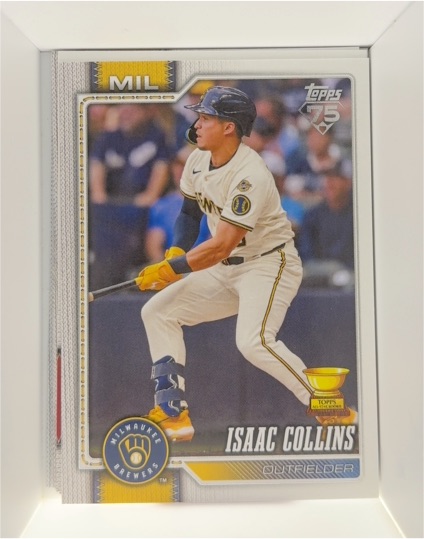 2026 Topps Series 1 #202 Isaac Collins — front