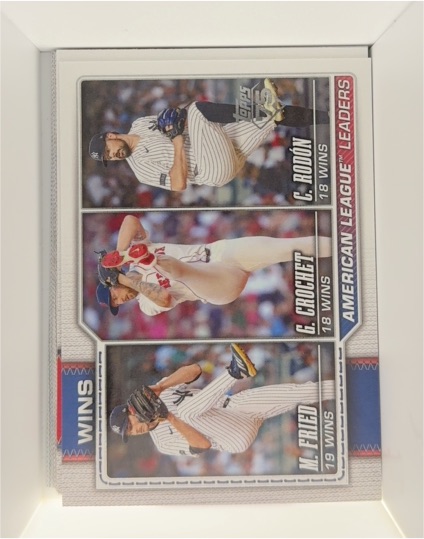 2026 Topps #130 Max Fried / Garrett Crochet / Carlos Rodon — front