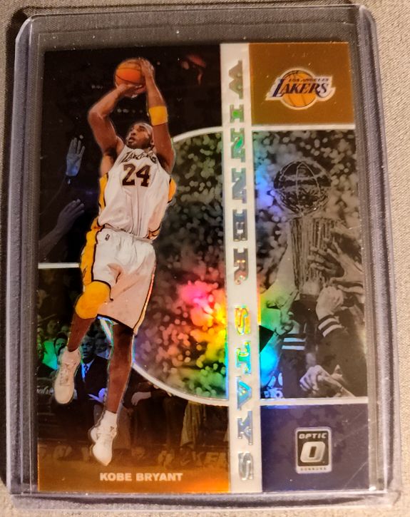 2019-20 Panini Donruss Optic #12 Kobe Bryant Winner Stays — front
