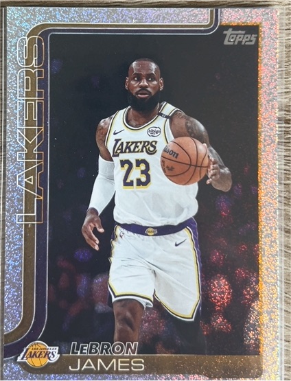 2025-26 Topps Flagship #150 LeBron James — front