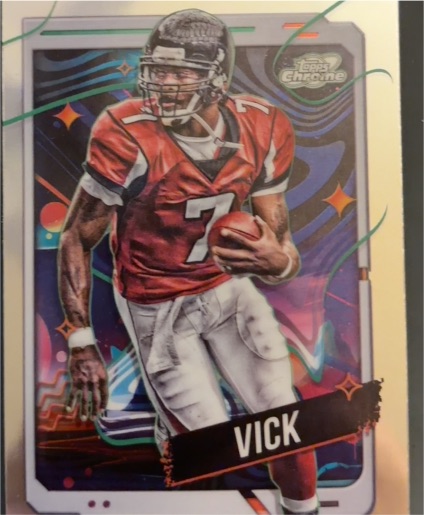 2024 Topps Chrome Cosmic #2 Michael Vick — front