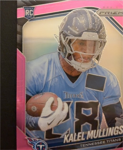 2025 Panini Prizm #385 Kalel Mullings — front