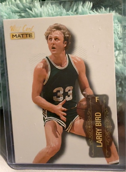 2022-23 Wild Card Matte Draft #MB-51 Larry Bird — front