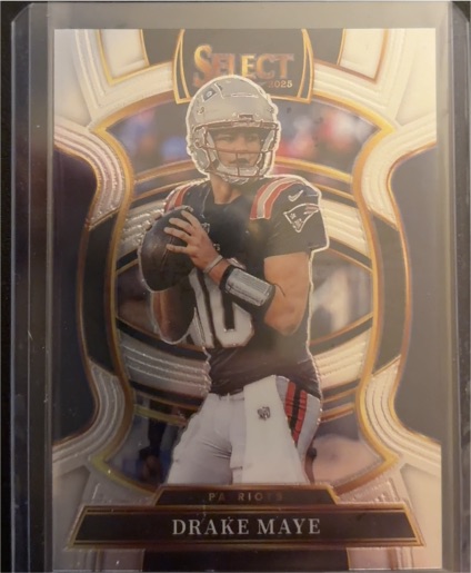 2025 Panini Select #80 Drake Maye — front
