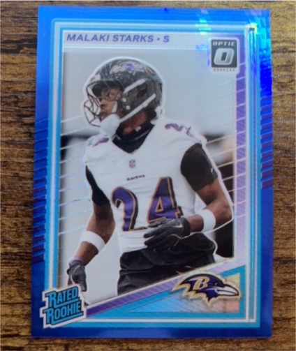 2025 Panini Donruss Optic #256 Malaki Starks — front