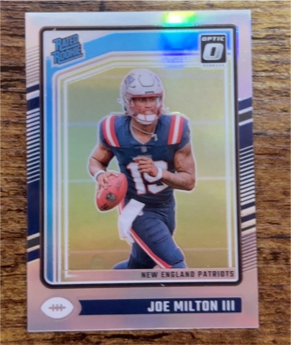 2024 Panini Donruss Optic #255 Joe Milton III — front
