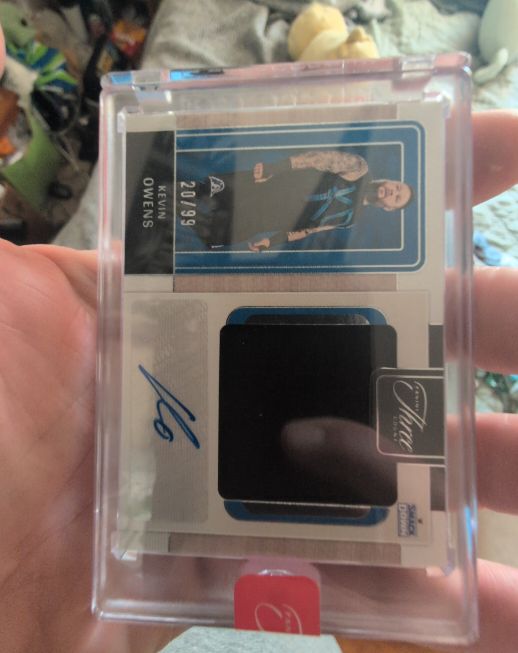 2024 Panini Three Count WWE #JM-KVO Kevin Owens — front