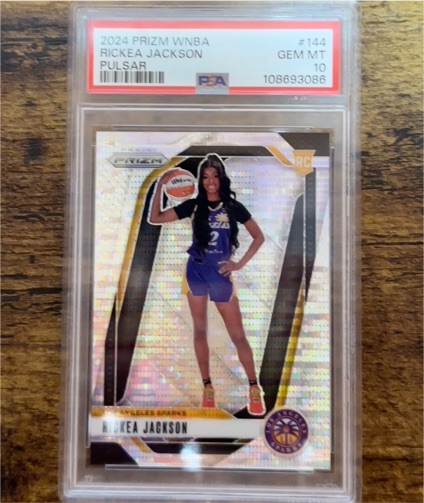 2024 Panini Prizm WNBA #144 Rickea Jackson Pulsar — front