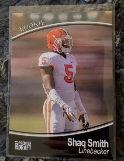 2021 Sage Premier Draft #106 Shaq Smith — front