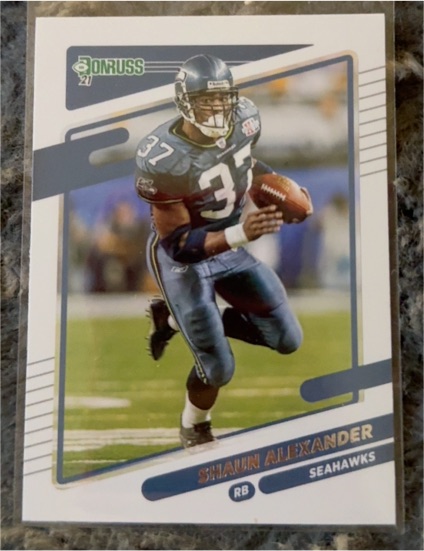 2021 Donruss #36 Shaun Alexander — front