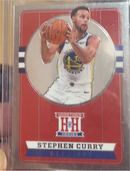 2019-20 Panini Chronicles #546 Stephen Curry Hometown Heroes Optic — front