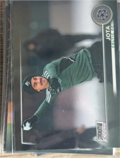 2022-23 Topps Stadium Club Chrome UEFA Club Competitions #76 Jota Celtic FC — front