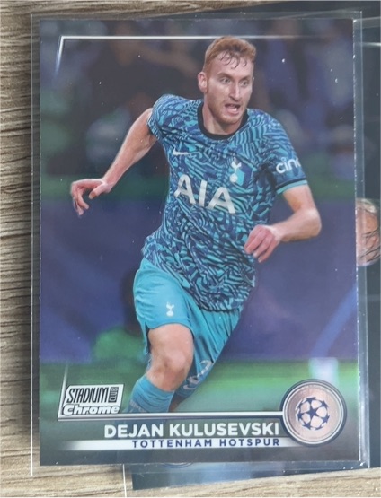 2022-23 Topps Stadium Club Chrome UEFA #98 Dejan Kulusevski — front