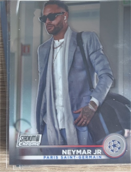 2022-23 Topps Stadium Club Chrome UEFA #69 Neymar Jr Paris Saint-Germain — front