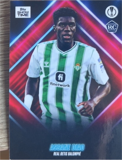 2023-24 Topps Showtime UEFA Club Competitions #NNO Assane Diao — front