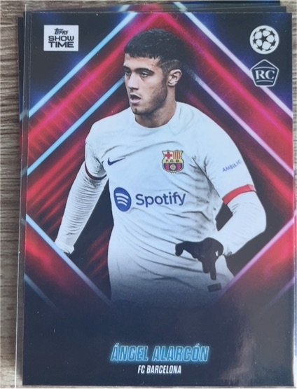 2023-24 Topps Showtime UEFA Club Competitions #NNO Ángel Alarcón — front