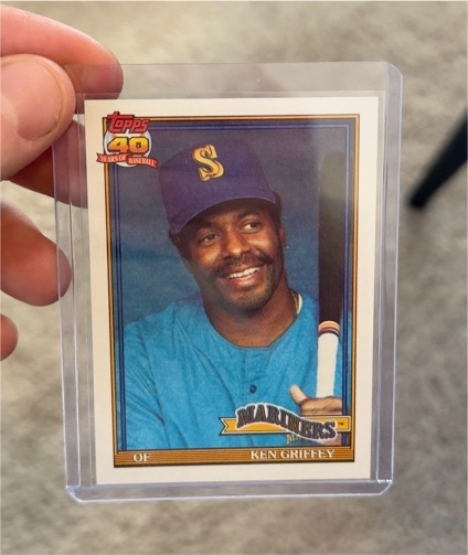 1991 Topps #465 Ken Griffey Sr. — front